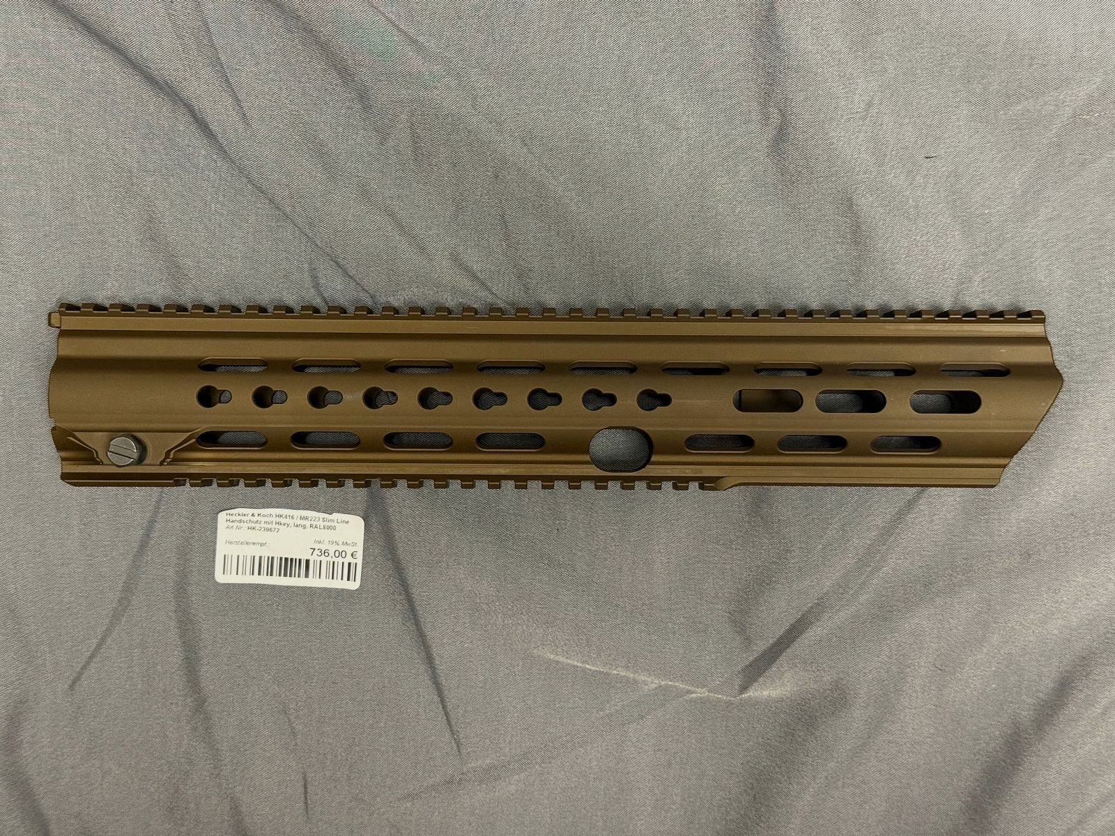 HK MR223 Slimline Hkey Handschutz Lang RAL8000