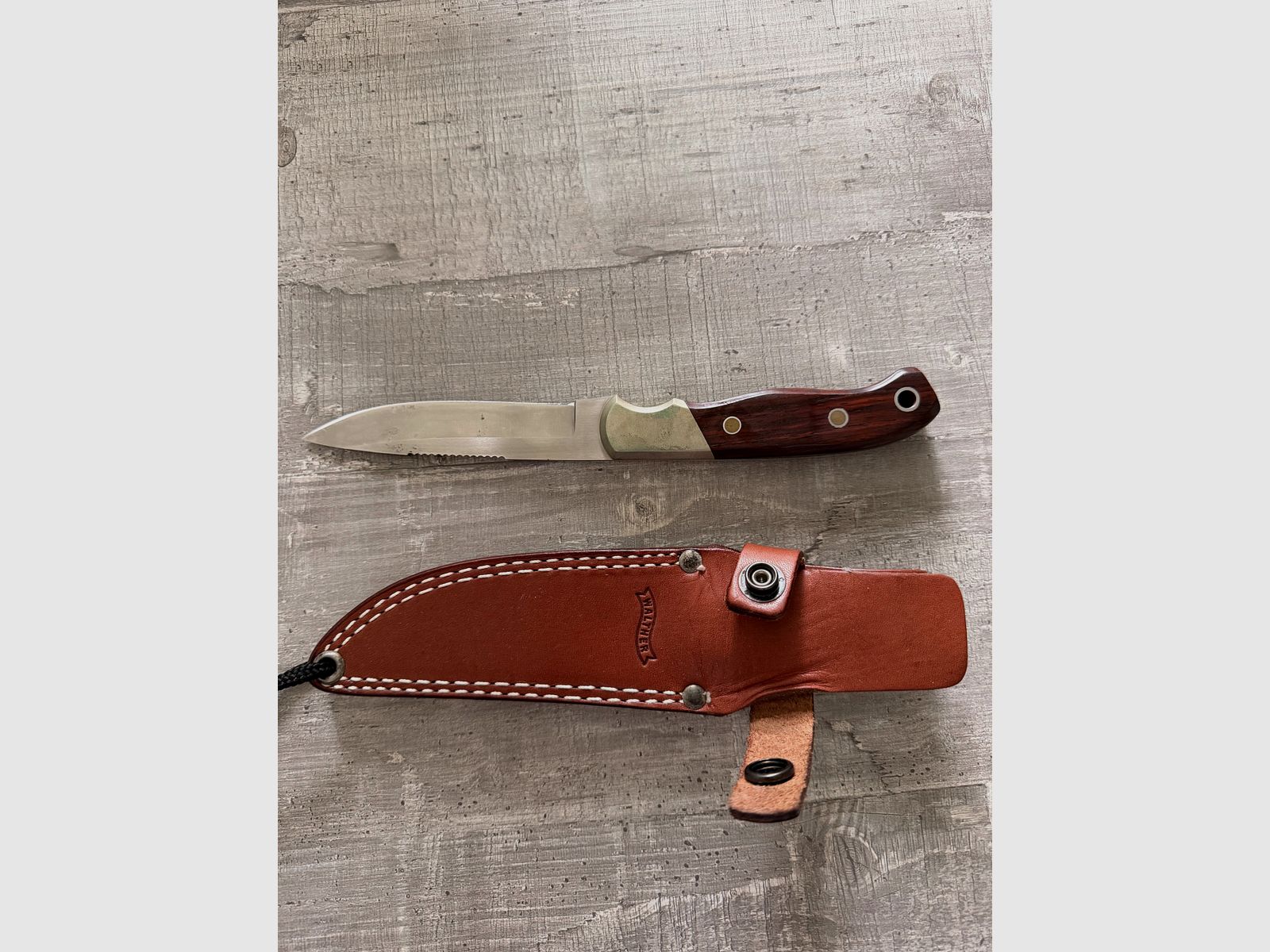 Walther Vintage cuchillo de caza, imagen 2 de 3