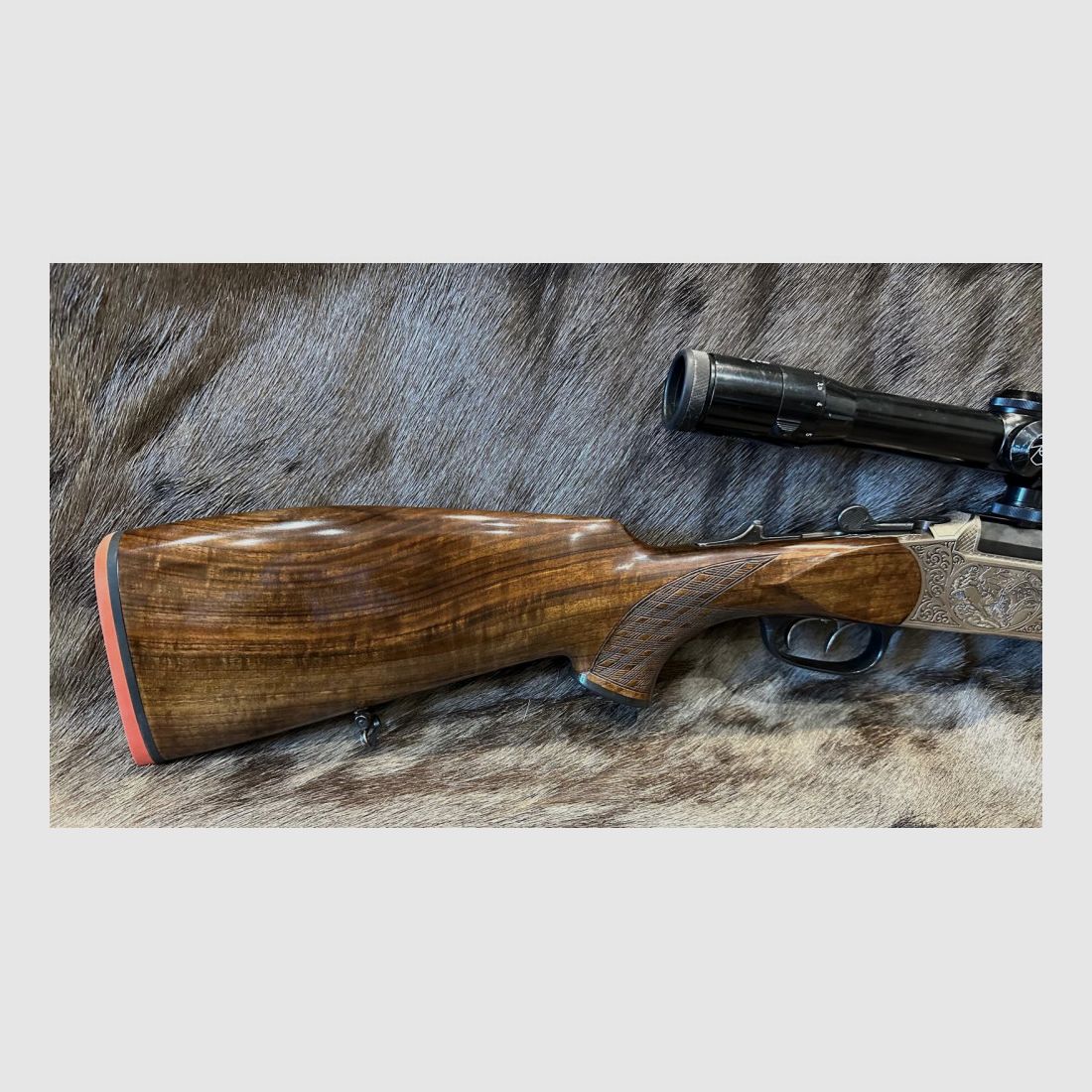 BERGSTUTZEN BLASER KAL. 9,3X74R / 5,6X50R + RICHTKIKKER ZEISS GEBRUIKT 0002645, afbeelding 9 van 12