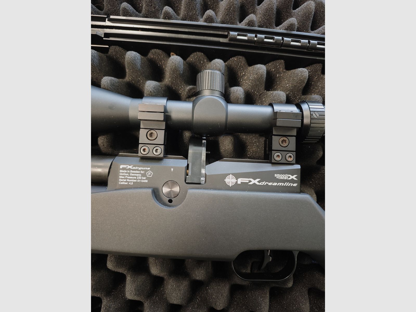 FX Airguns Dreamline Classic Synthetic 4,5 mm (.177) – Set completo de rifle de aire, imagen 2 de 4