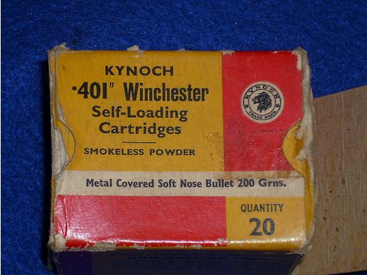 Schachtel 401 Winchester S.L.