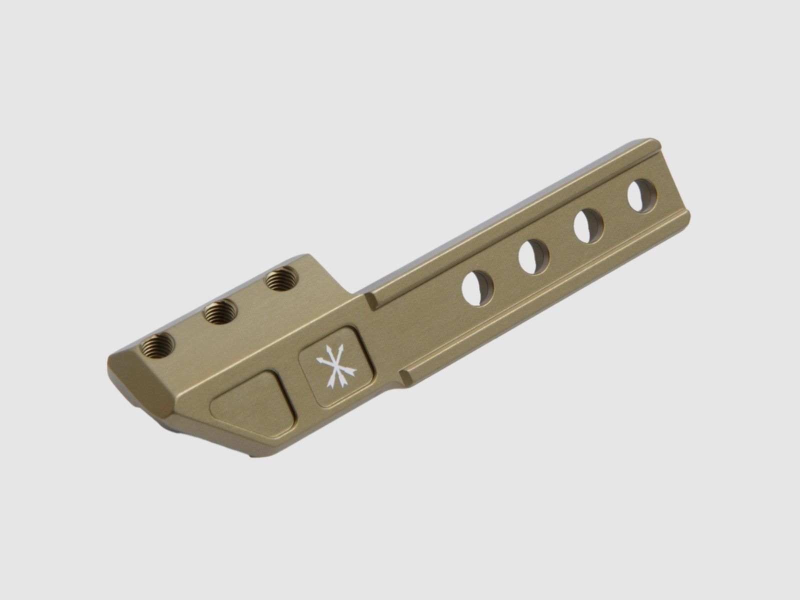 Unity Tactical – Fusion Light Wing Mount for Micro Hub Rail – Right – FDE – FUS-LWRF, image 1 of 4