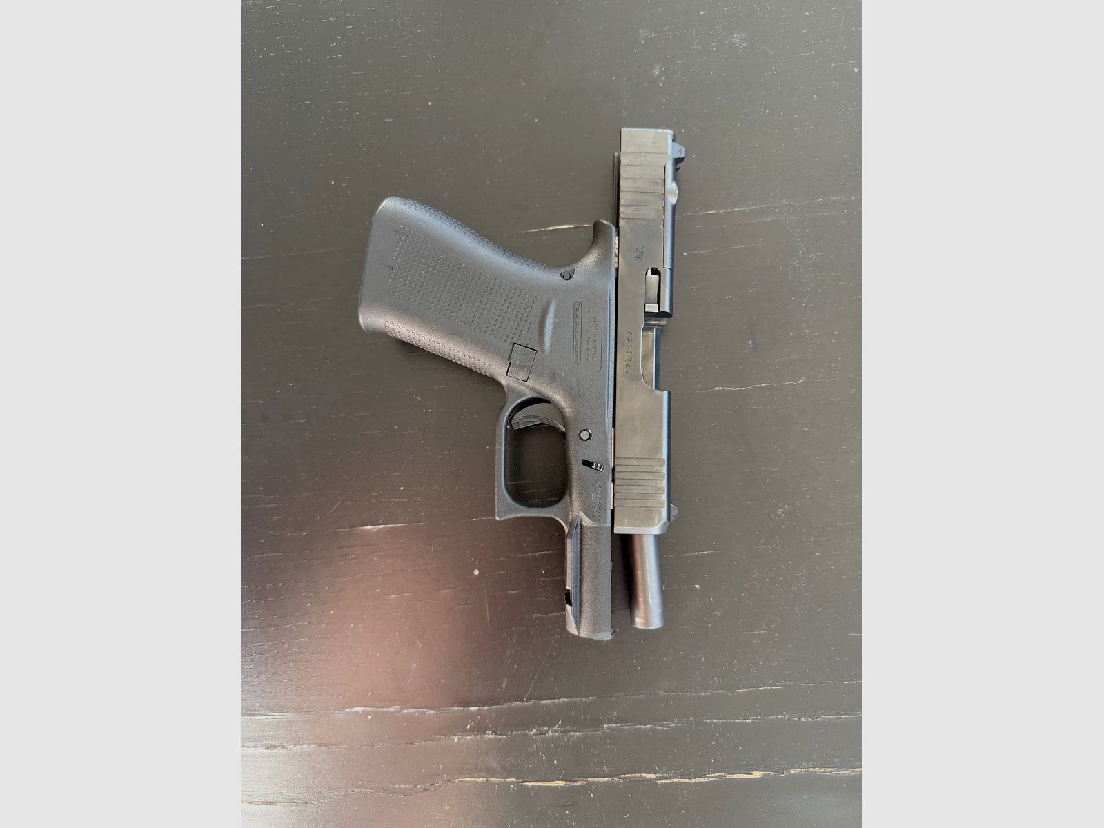 Glock 43X MOS Pistole– Kal. 9 mm Luger – inkl. Safariland 7371 (7TS ALS) Paddleholster