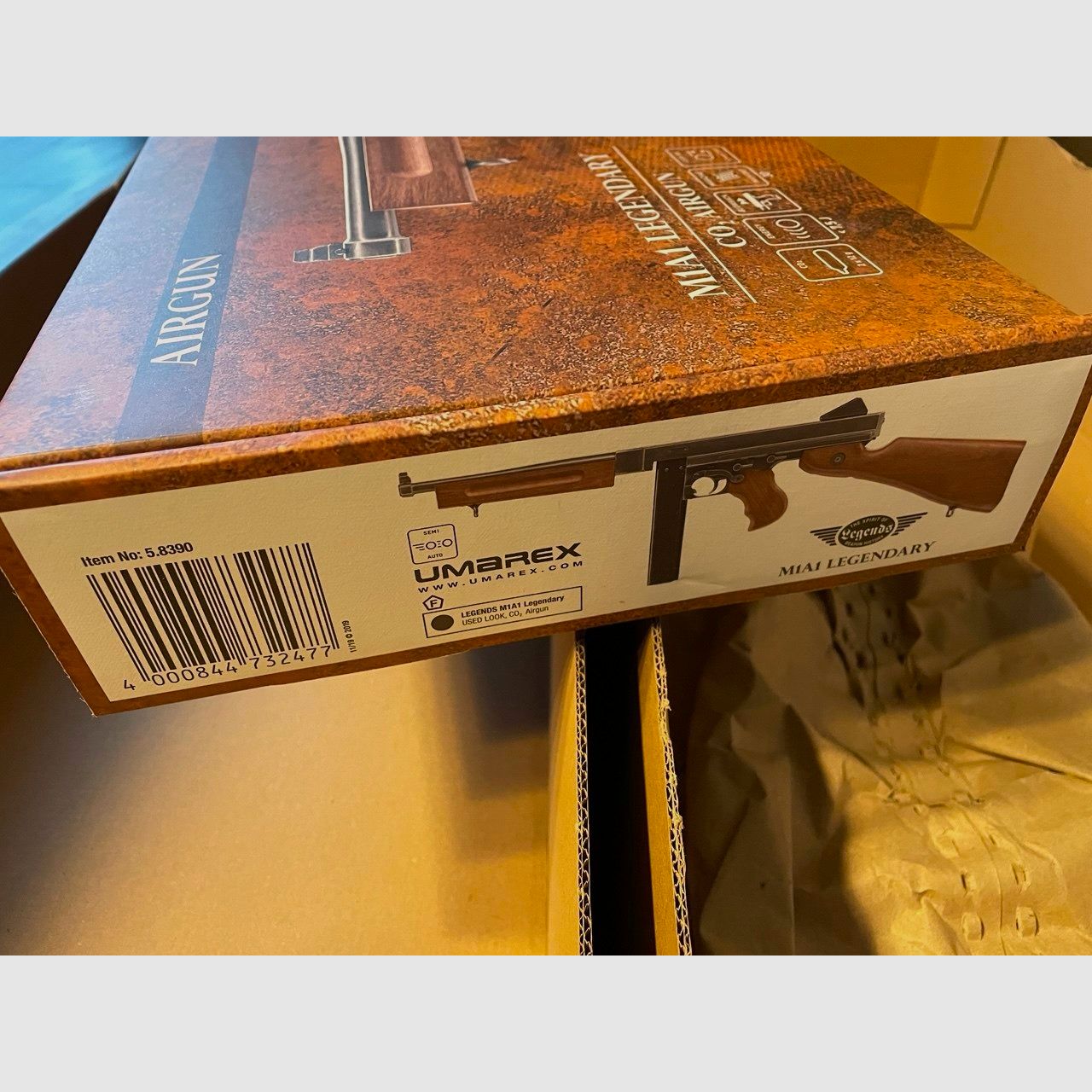 Legends M1A1 Legendary Used Look 4,5mm BB CO2 jak nowy TOP