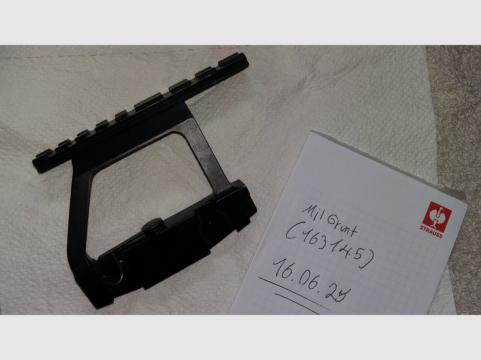 AK Seitenmontage, Alu side dovetailmount, Weaver, Picatinnyrail
