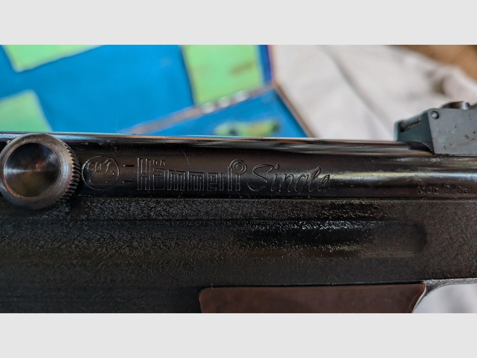 Air pistol Hämmerli Single Mod.D CO2