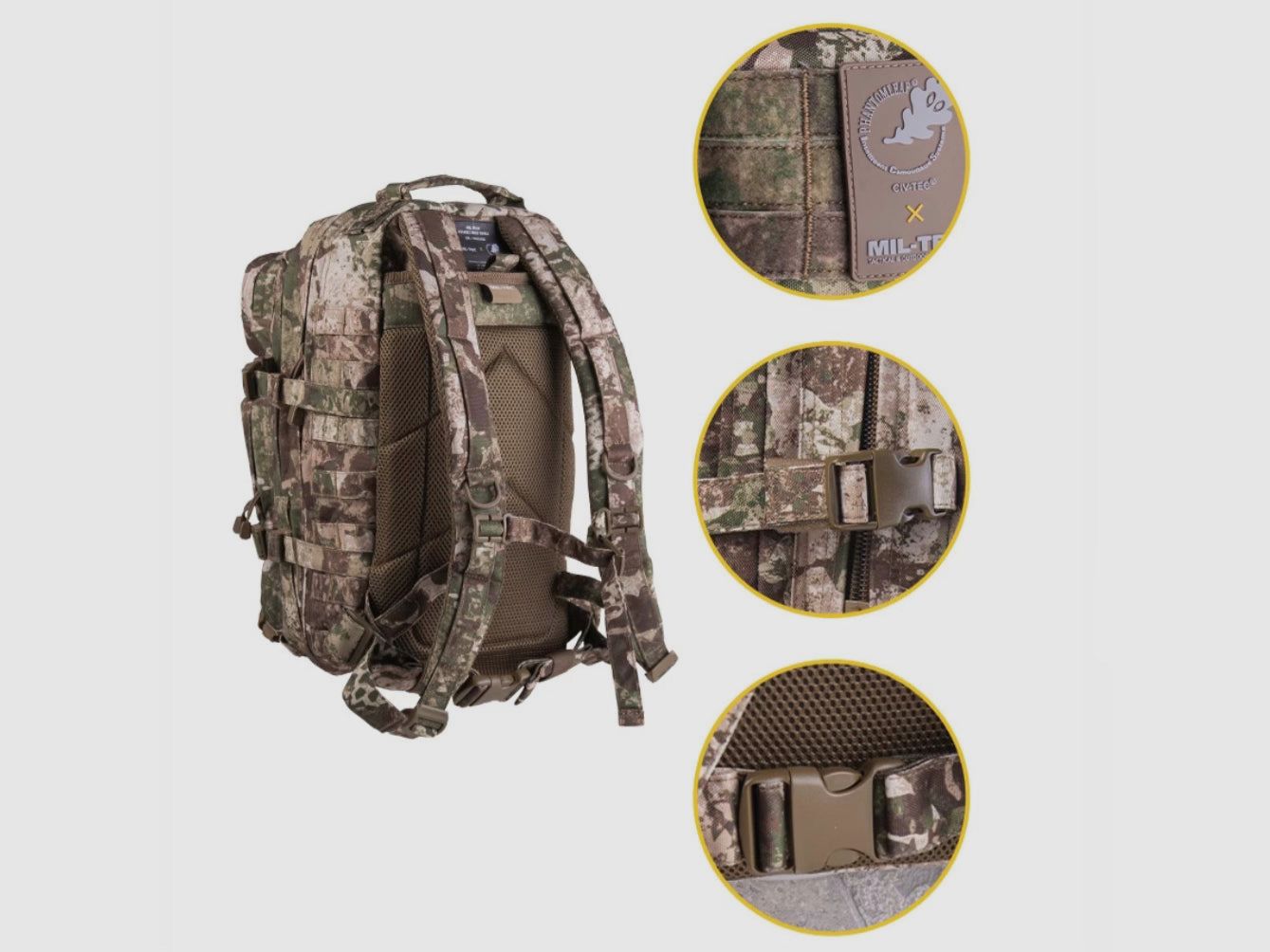 US 20lt Rucksack ASSAULT WASP I Z2, Bild 2 von 3