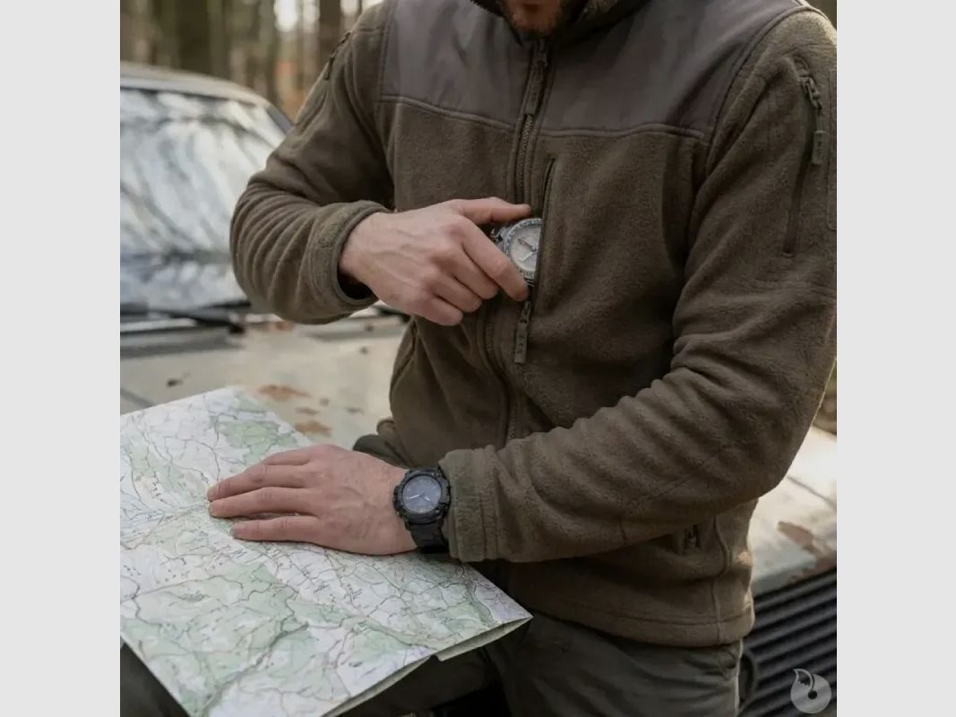 Alpha Microfleece Jacket 420g/m² 5 Tactical Pockets, image 16 of 19