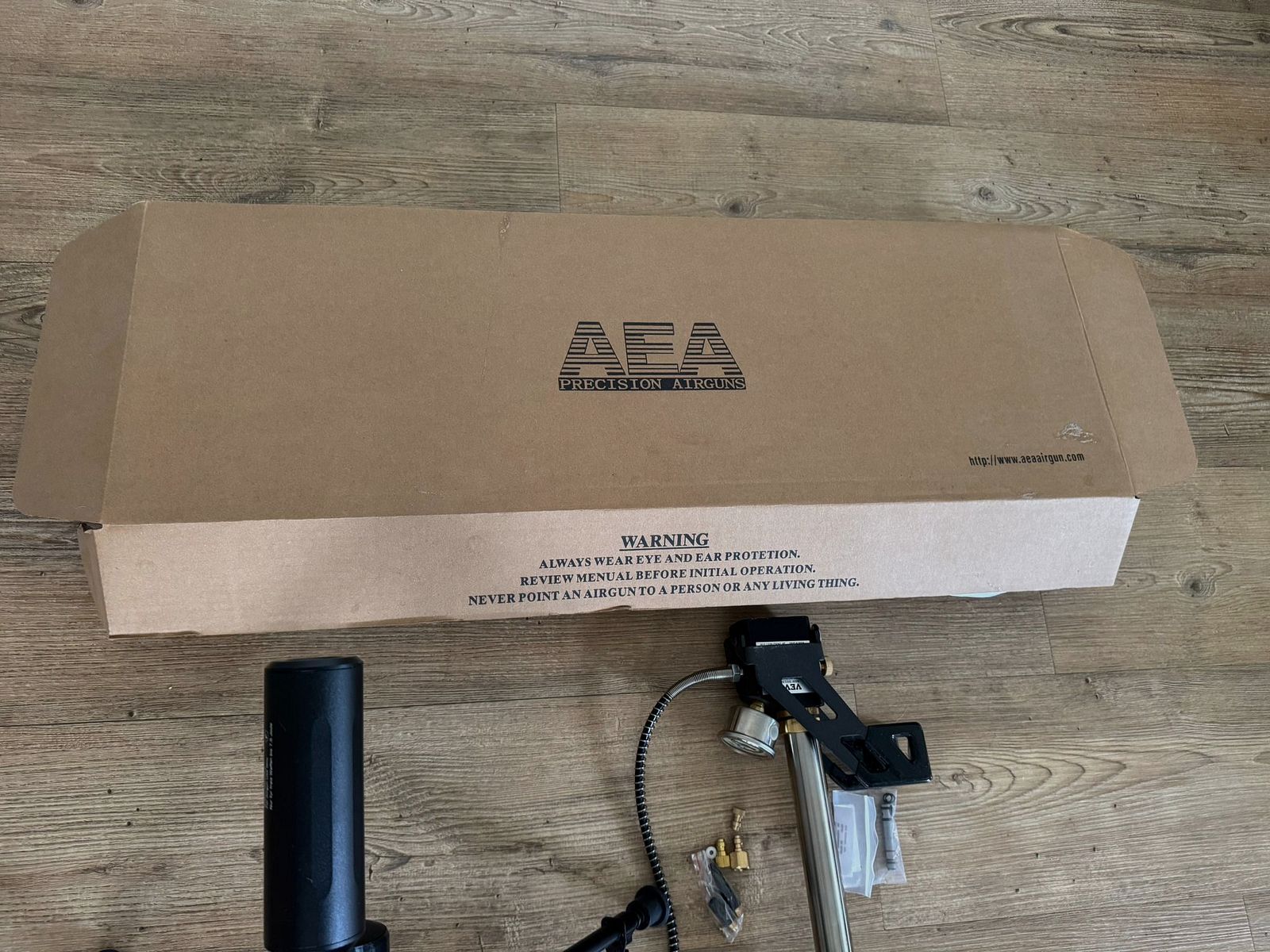 Airgun HPMAX Mk2 kaum benutzt mit div. Zubehör 