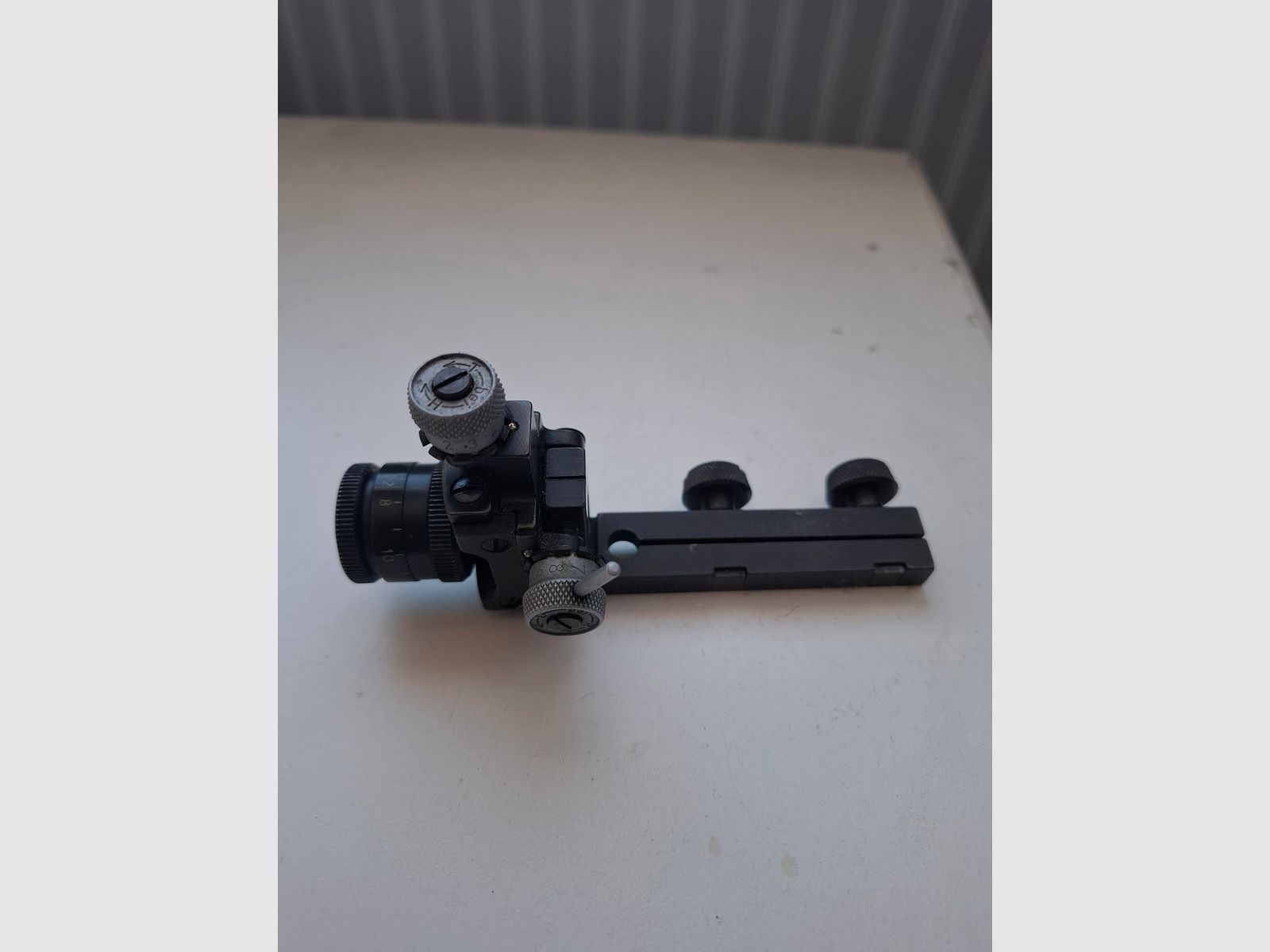 Anschütz Diopter 6705 plus Gehmann Irisblende 8-22 Diopterscheibe D75 Diopterblende