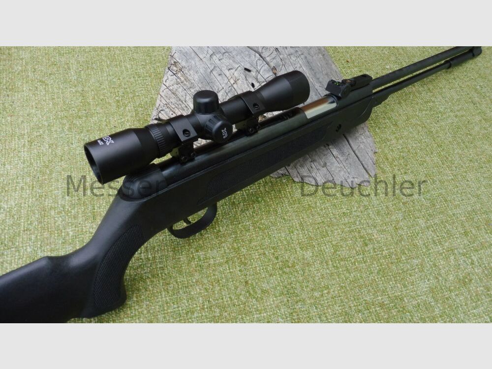 GSG WF600P mit Zielfernrohr 4x32 montiert und eingeschossen