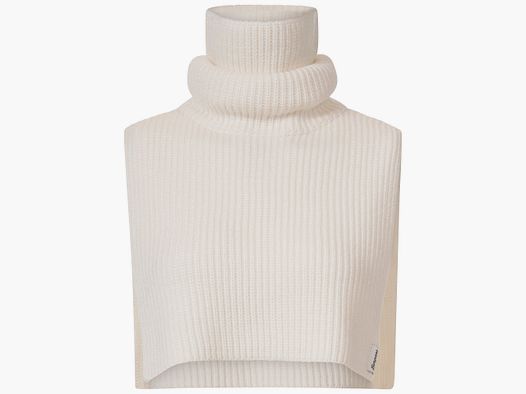 Bergans Bufanda de Punto Vainilla Blanca Talla Única
