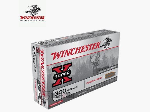 20 nabojów WINCHESTER kal. 300 WM 180gr Power Point