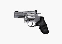 Dan Wesson DW 715 revólver CO2 de 2,5 pulgadas 4,5mm BB Plata