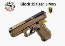 GLOCK 19X MOS cal.9x19 Coyote
