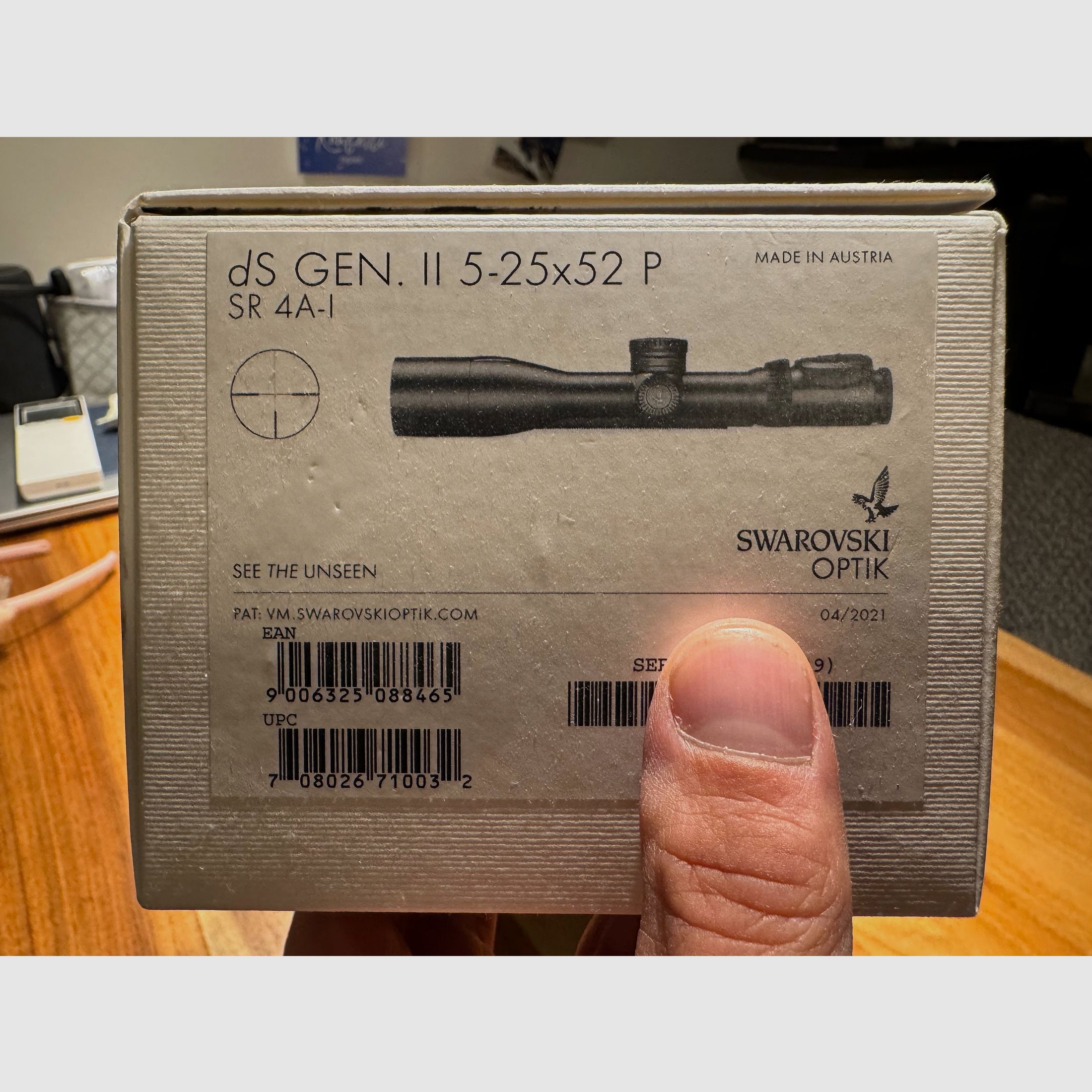 Swarovski dS 5-25x52 P Gen. II SR Zielfernrohr Neuwertig 