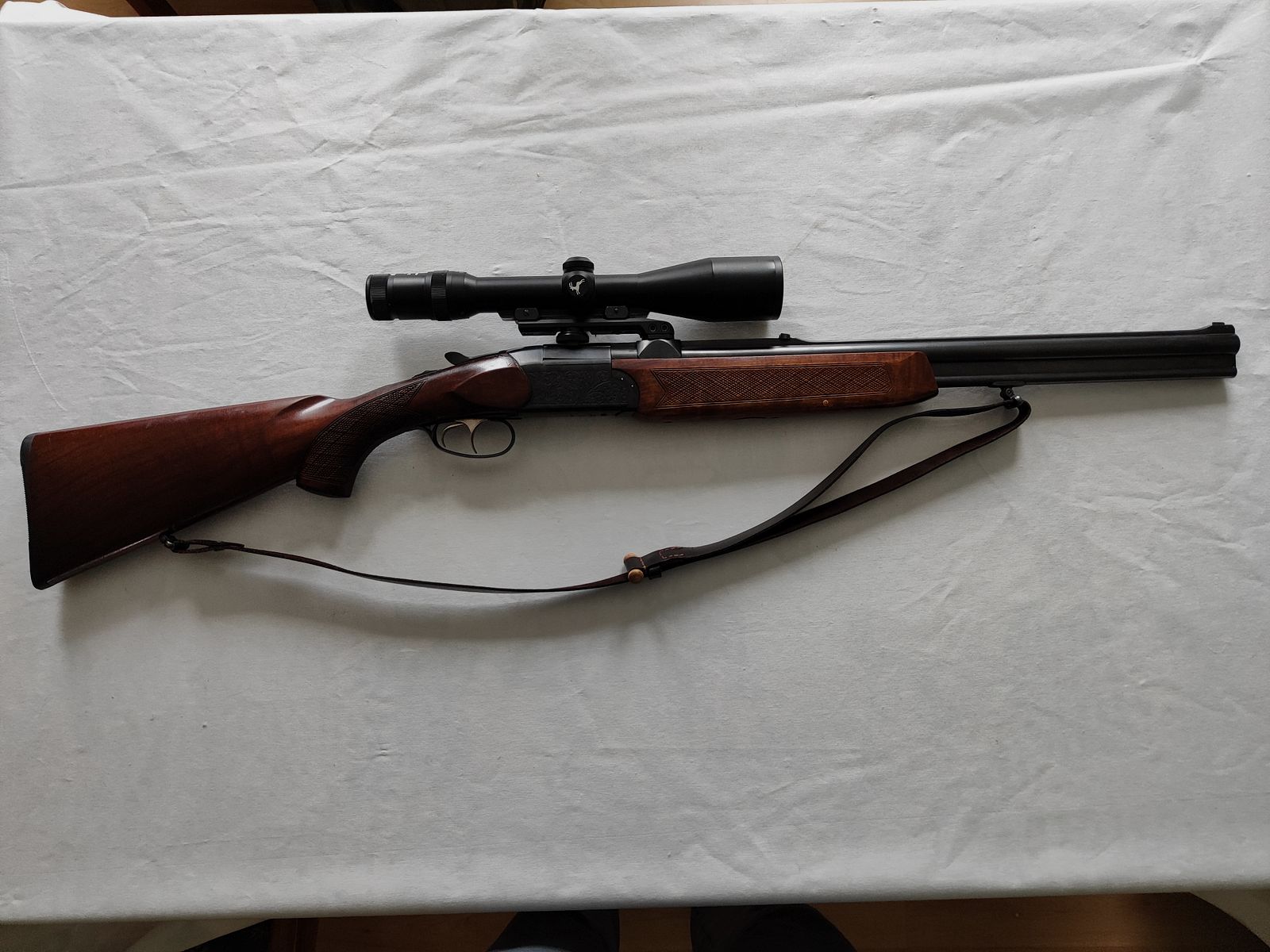Brünner Bockbüchsflinte Kaliber 7x65 R 12/70 
