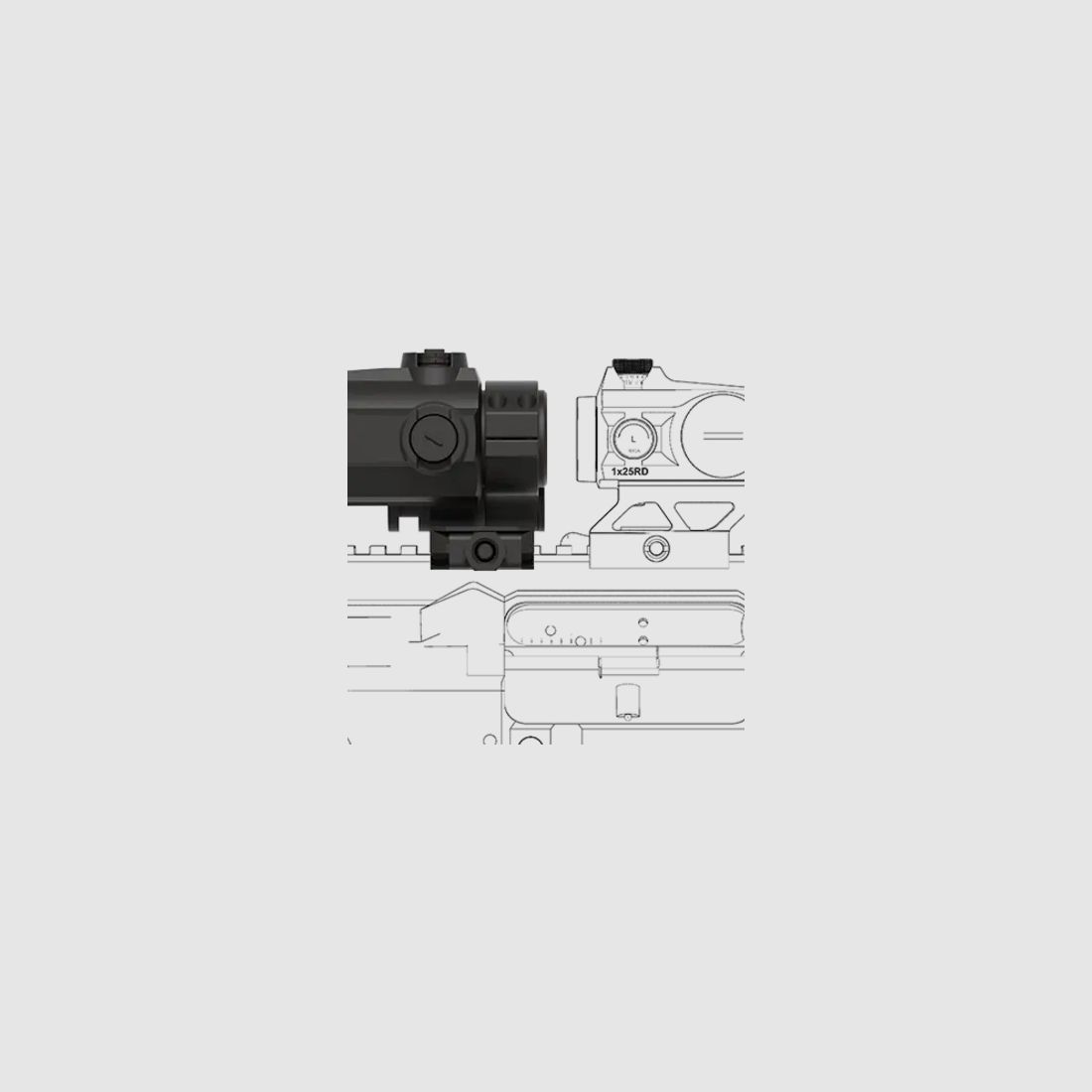 Vorsatzvergrößerer Vector Optics Maverick Gen III 3x, Bild 4 von 21