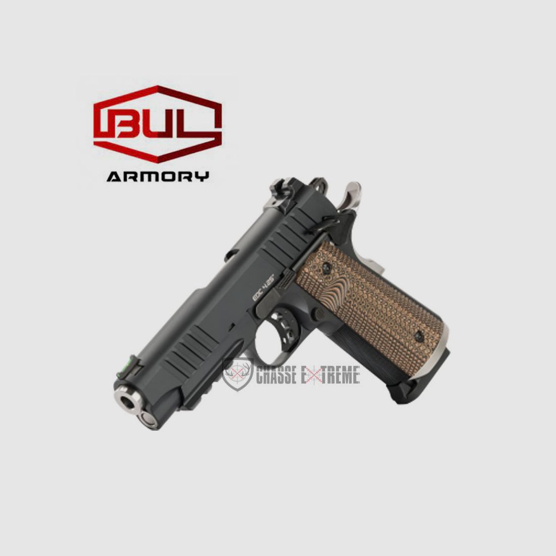 Pistolet BUL 1911 EDC Noir 4,25 " Cal 45 Acp, image 1 sur 3