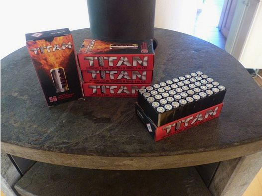 250 rounds cal. 9mm PAK Umarex Titan with real punch!
