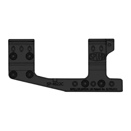 SPUHR SP-4622C AR 34mm H=38mm 20,6 MOA L=150mm, zdjęcie 4 z 5