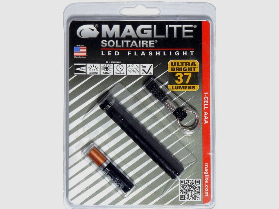 MAGLITE SOLITAIRE LED flashlight black, image 4 of 4