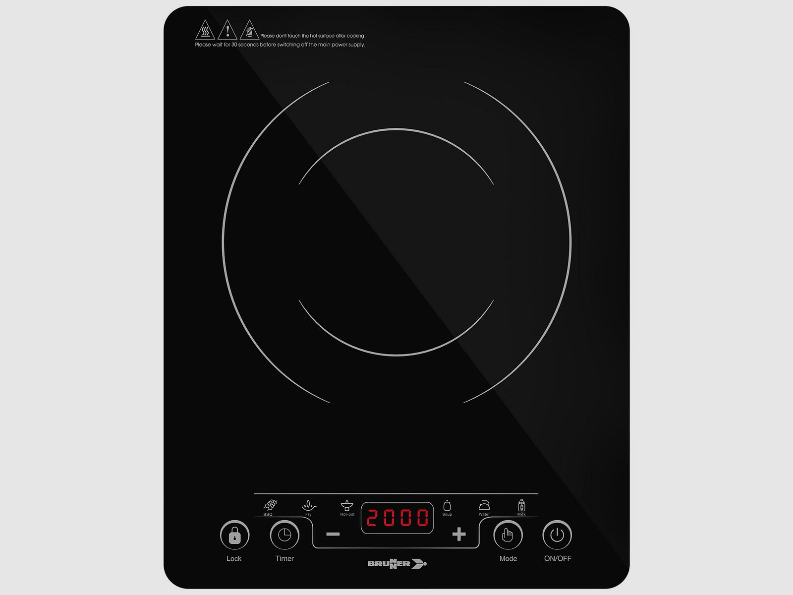 Induction Cooktop Hot Point, 2 Burners, image 9 of 16