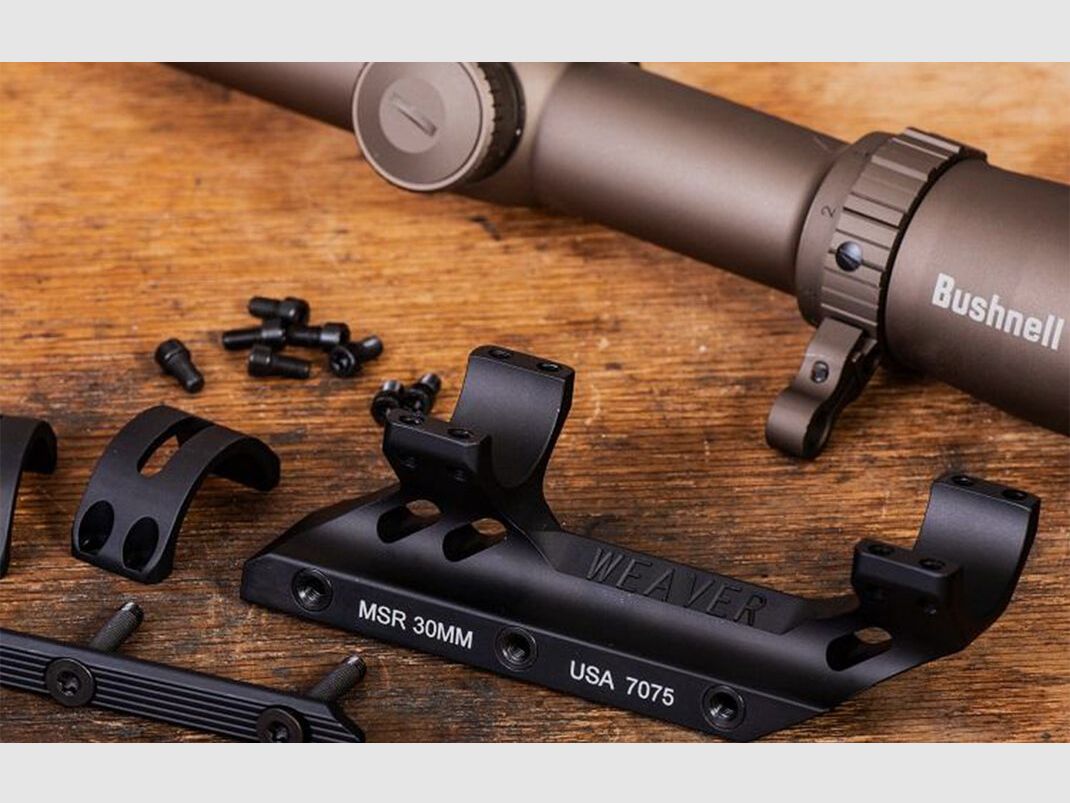 Weaver Premium MSR Tactical Scope Mount 34mm - Blockmontage