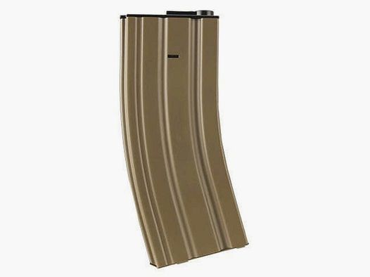 Mid-Cap Metallmagazin Lancer Tactical 120 Schuss - Zuverlässigkeit und Präzision - Kompatibel mit M4 AEG