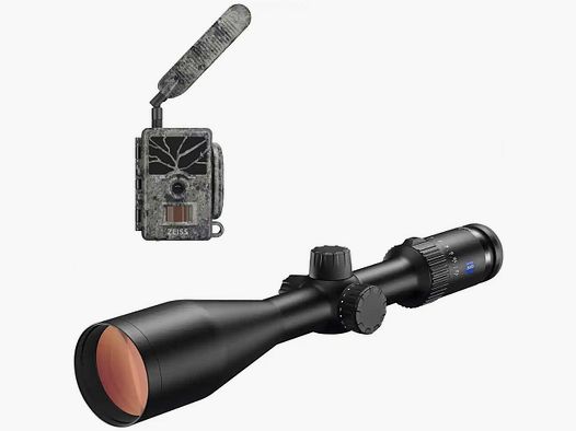 Zeiss Conquest V4 3-12x56, sin riel, incluyendo Zeiss Secacam 1