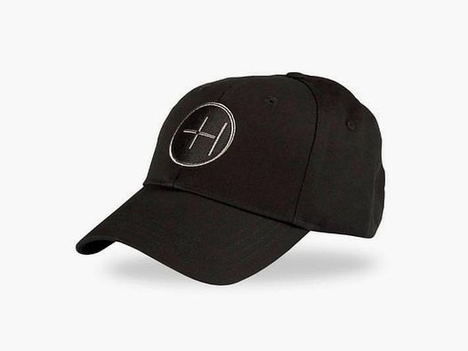 Gorra de algodón twill negra Hawke 99320