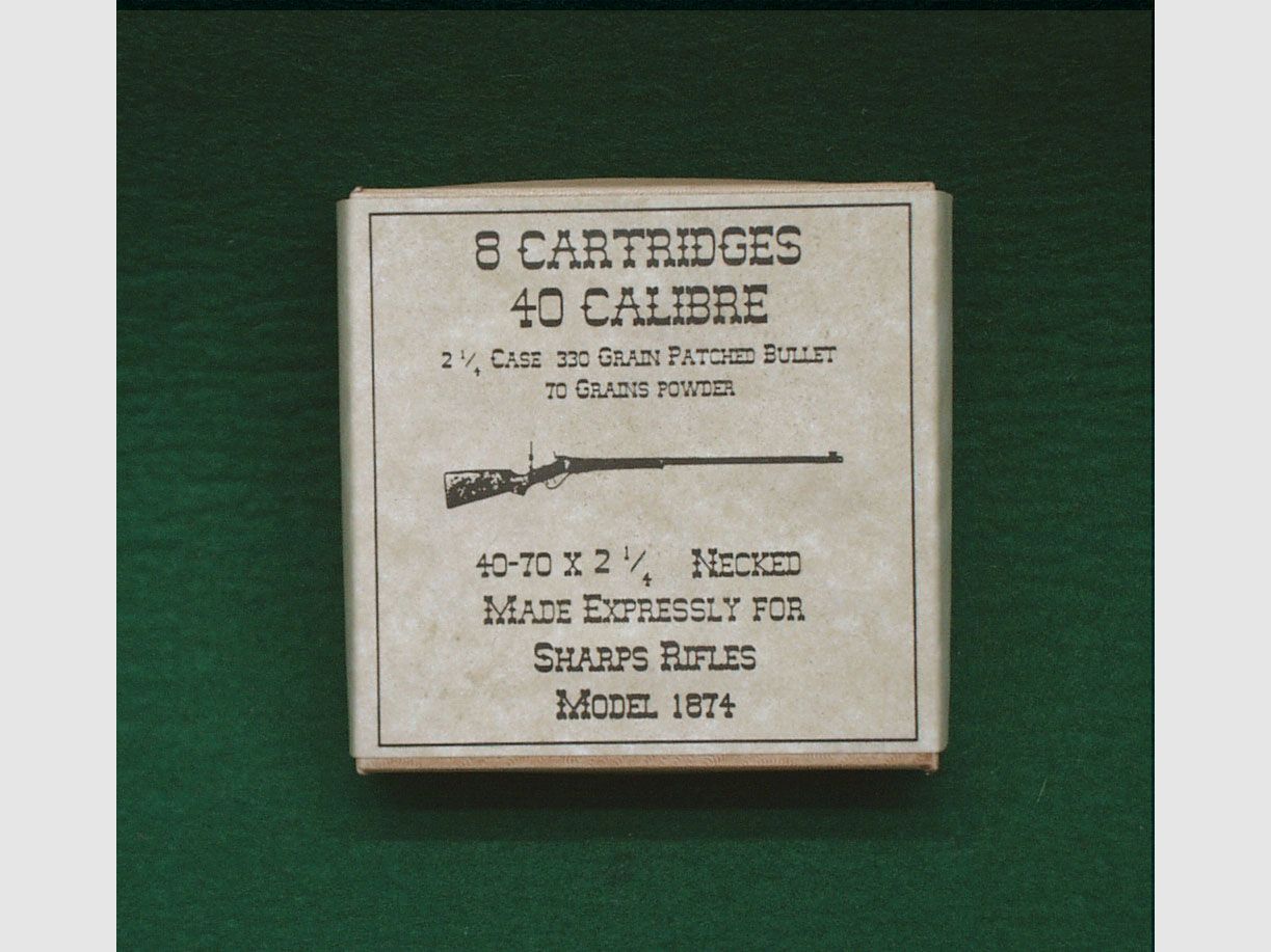 Replika	 Patronenschachteln .40 Caliber