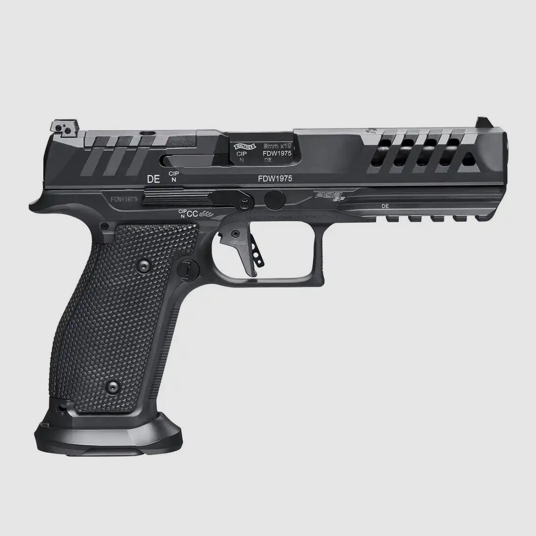 WALTHER PDP SF FS Match 5" - Steel Frame / Red Dot Ready