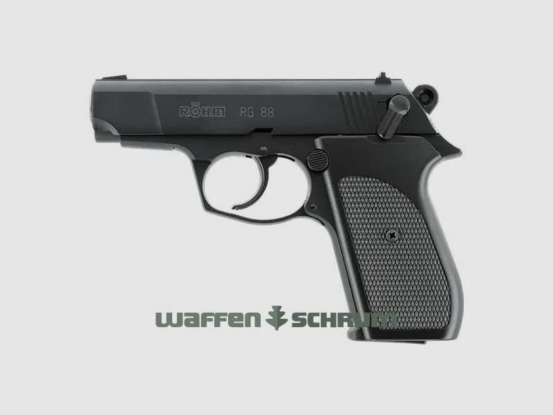 Röhm RG 88  /Kunstst.-Griffschalen Schwarz