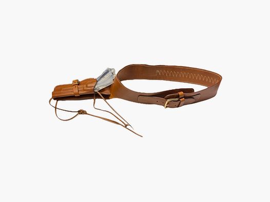 Gürtel mit Holster Radar Kal. 38/357 Magnum 18 Zellen