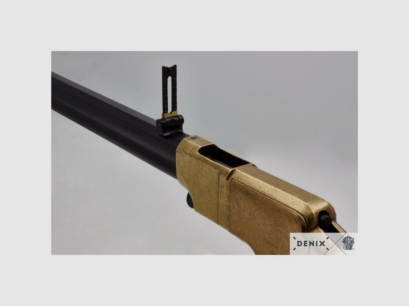 Dekorative Replik von Denix des Henry-Gewehrs aus dem Bürgerkrieg. Bürgerkrieg USA 1860 Winchester, Bild 5 von 9