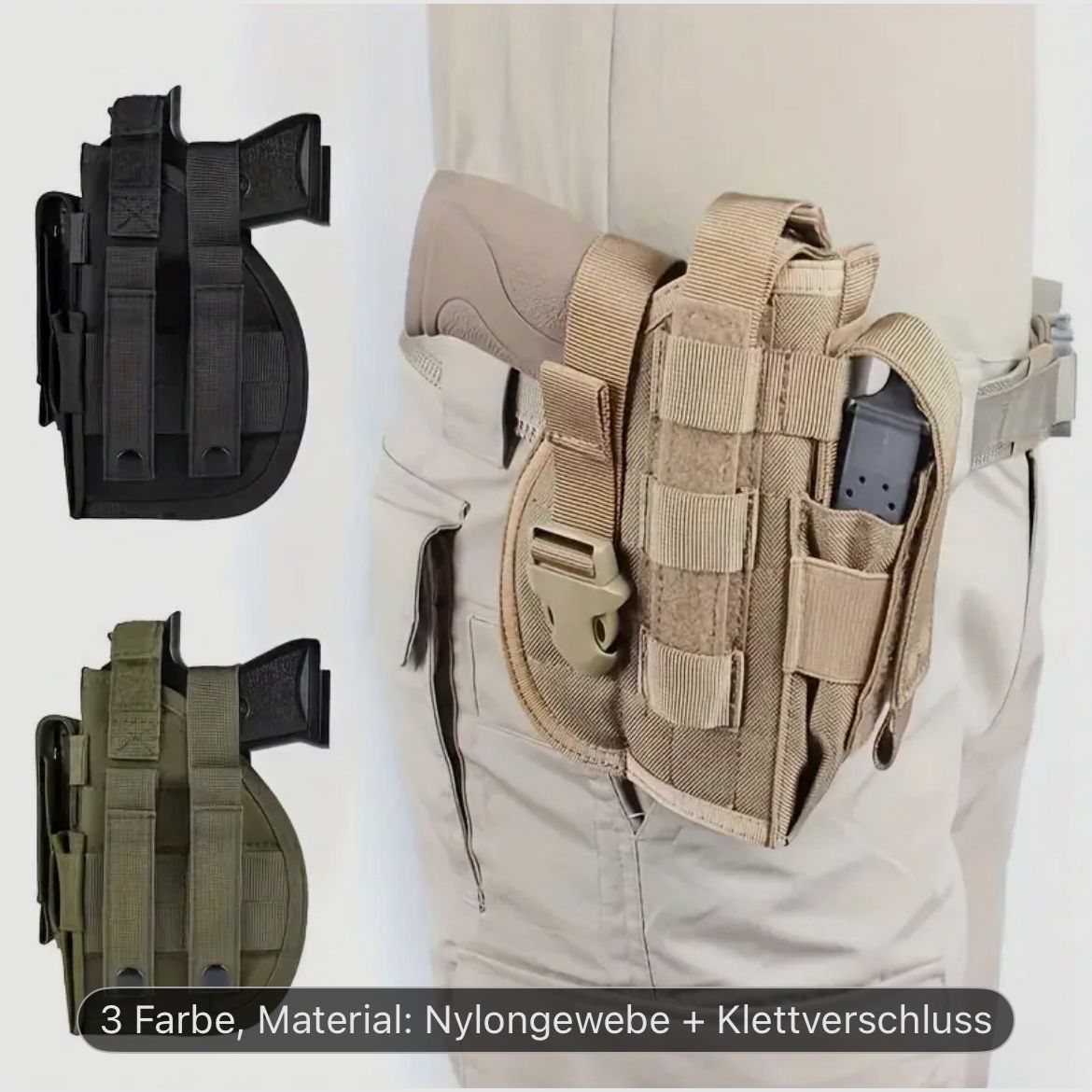 Holster Pistolen/Schreckschuss mit Getrenntem Magazin Halterung NEU