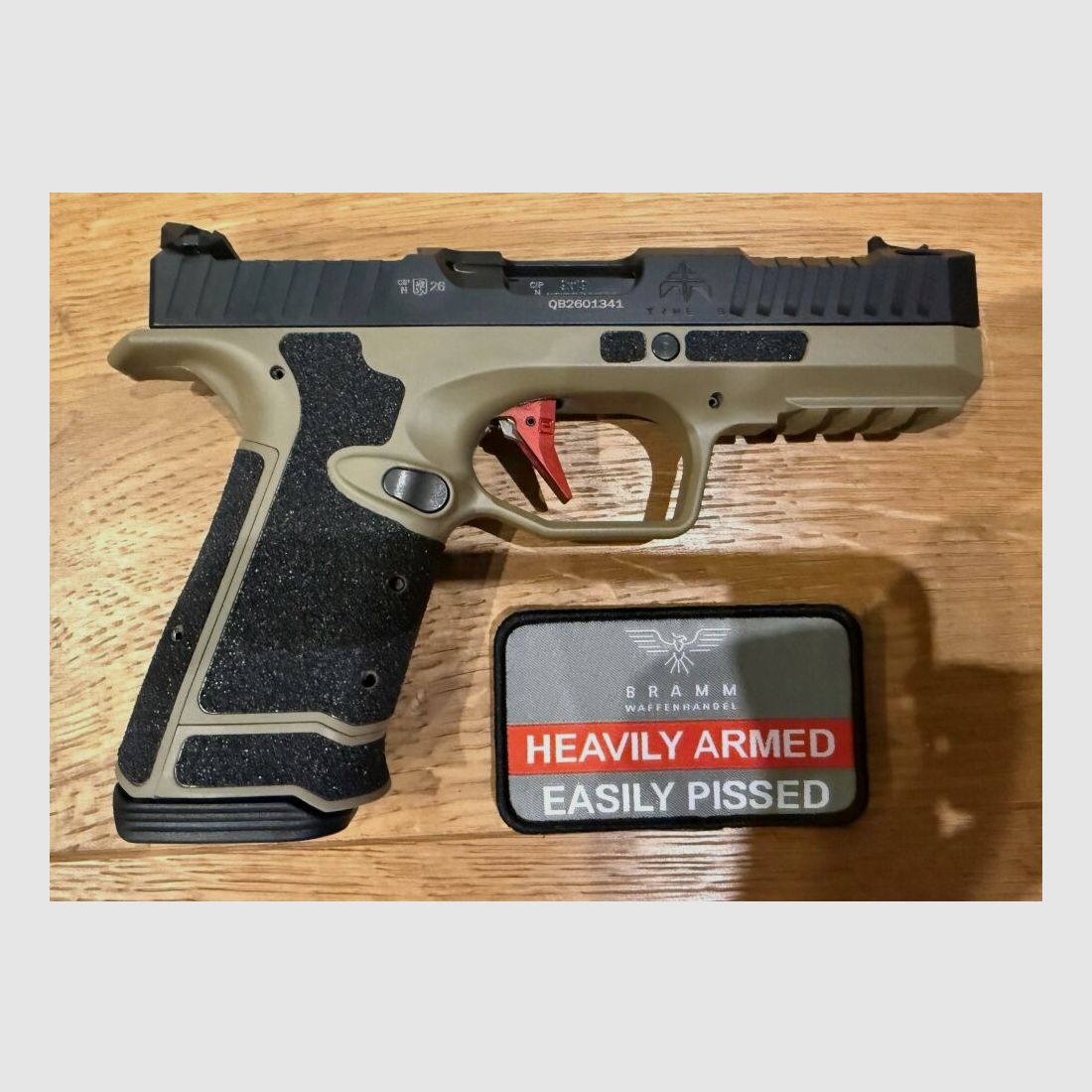 ARCHON FIREARMS Pistole Type B Gen2 COA FDE