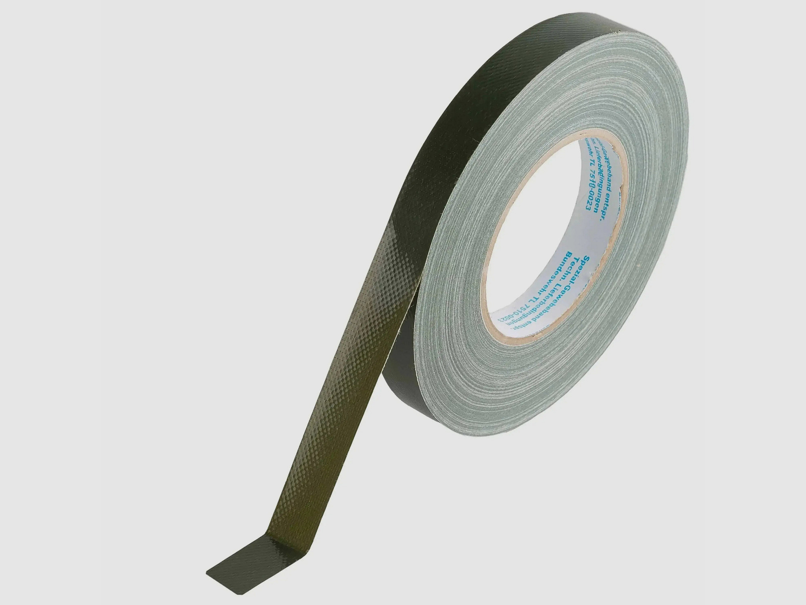 Priotec Bundeswehr Panzerband 19 mm x 50 m secondo TL - Oliva