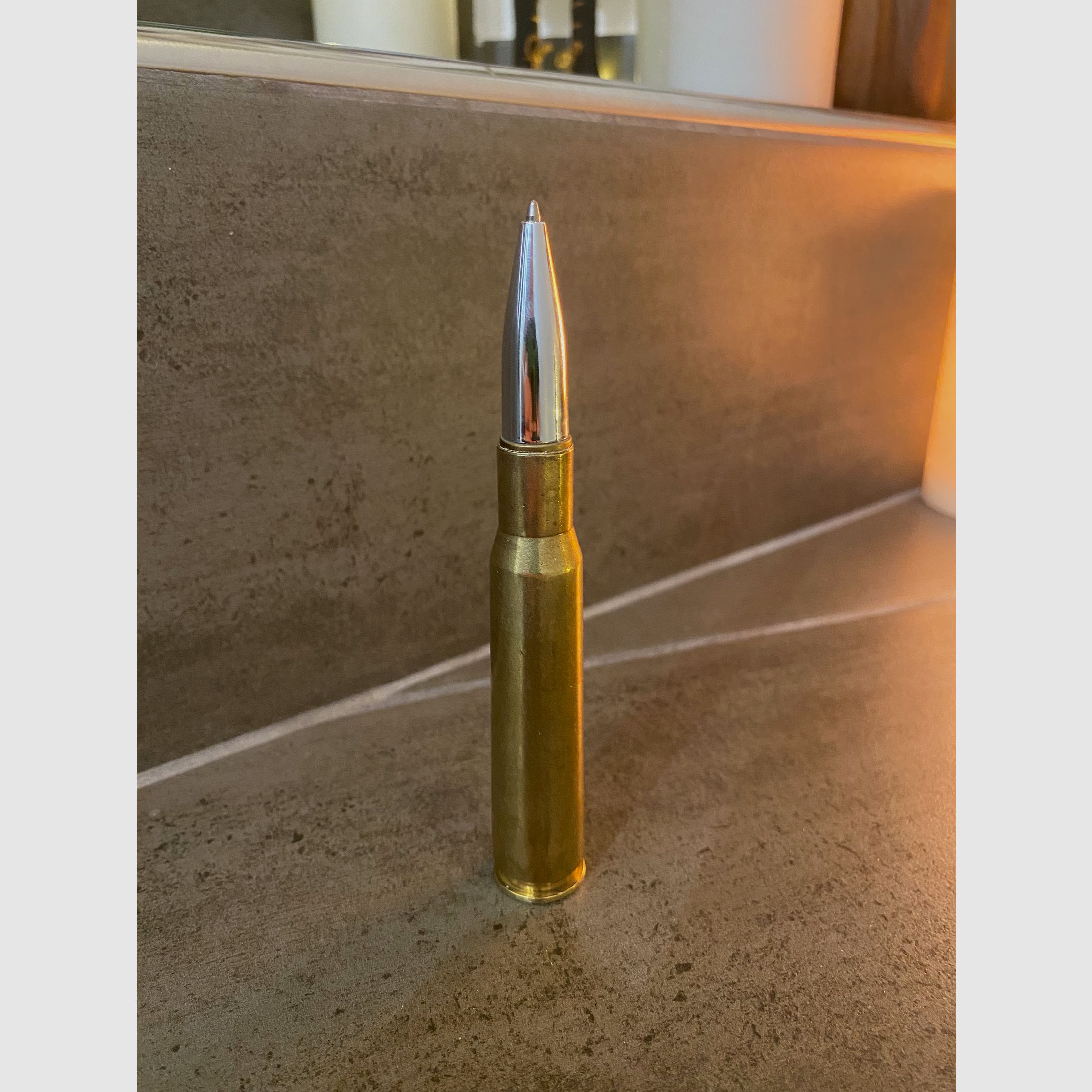 Bullet Pen balpen in .50bmg patroon - Handgemaakt