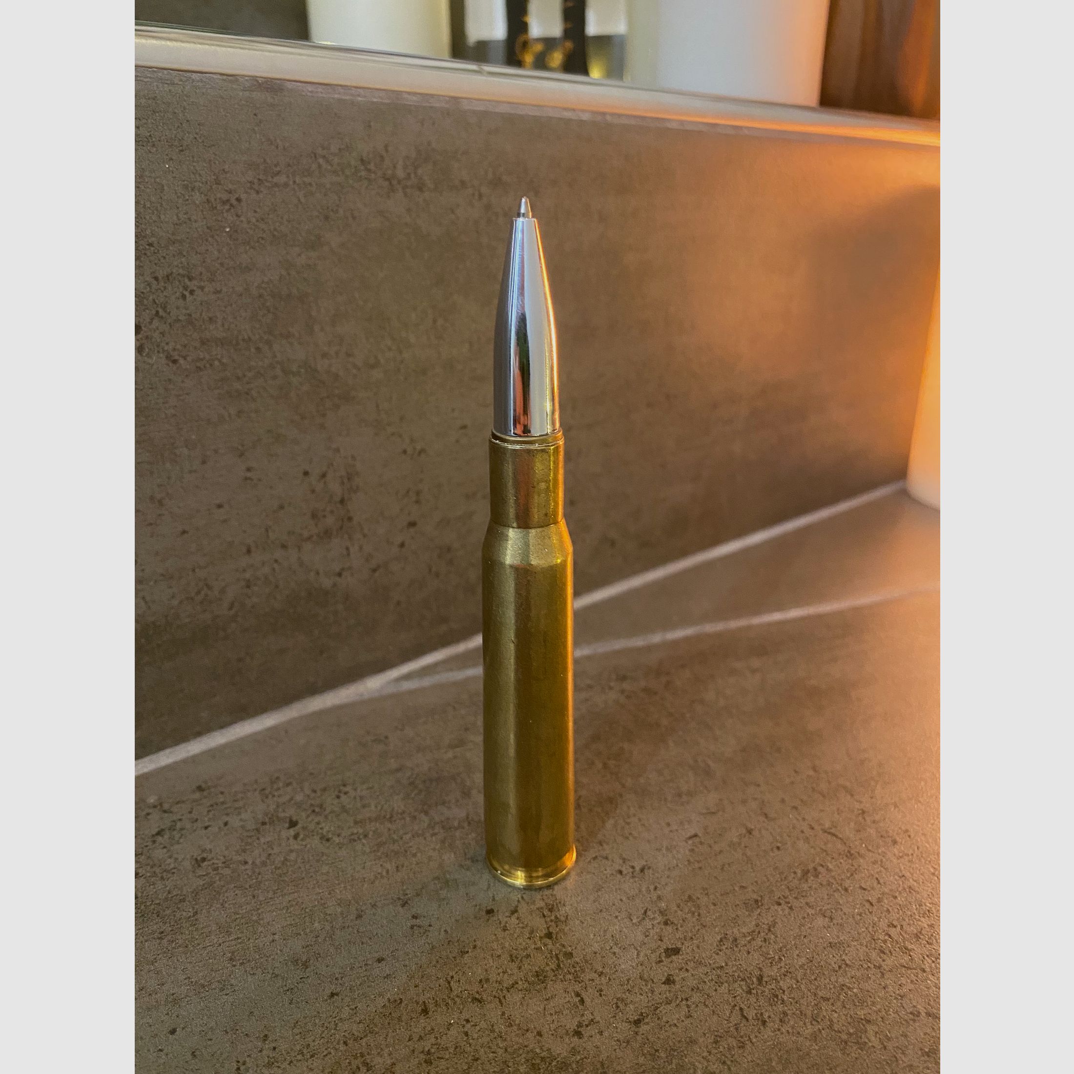 Bullet Pen Kugelschreiber in .50bmg Patrone - Handgefertigt