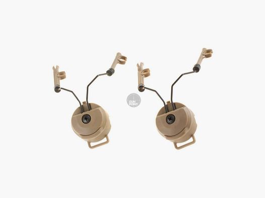 FMA Rail Adapter for Comtac Headsets-Dark Earth