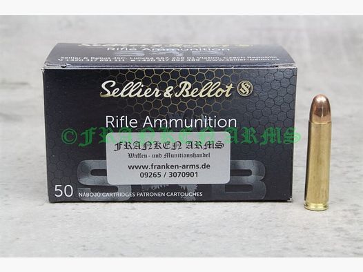 Sellier&Bellot .30 Carbine FMJ 110gr. 7.1g 50 pieces bulk price