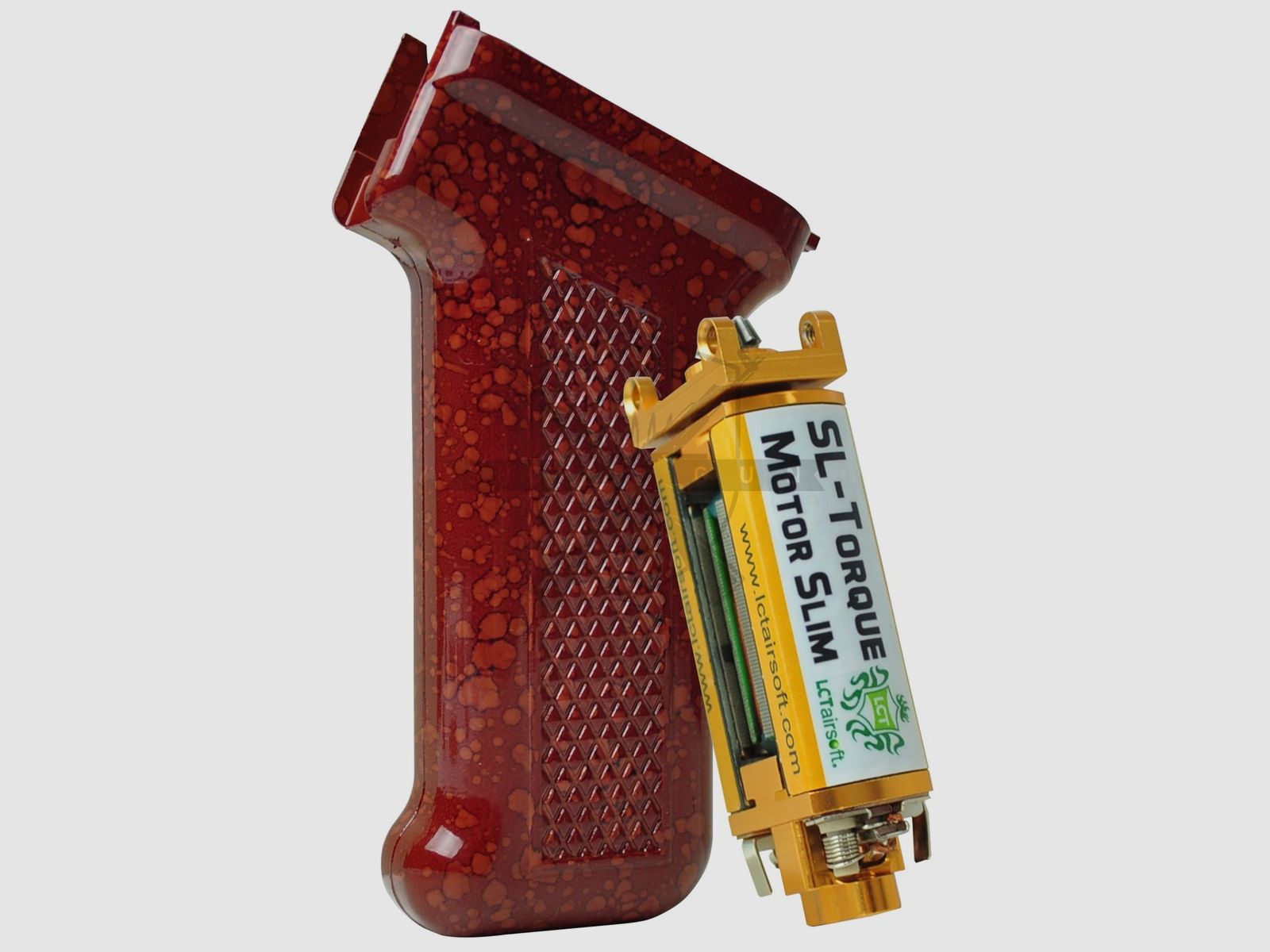 LCT AK Slim Pistolgrip (Bakelite) inkl. Slim High Torque Motor