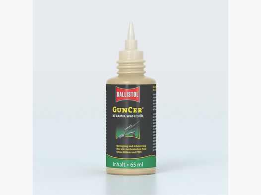 GUNCER WAFFENÖL OIL, 65 ML