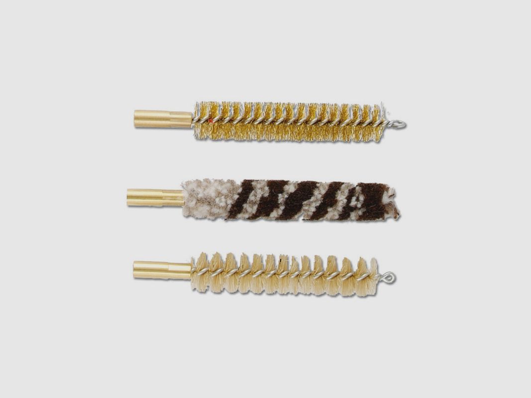 JEU DE 3 BROSSES CARABINE CALIBRE 8MM SOUS BLISTER