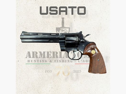 GEBRAUCHT – REVOLVER – COLT MOD. PYTHON BLUE 6″ Kal. 357 Mag.
