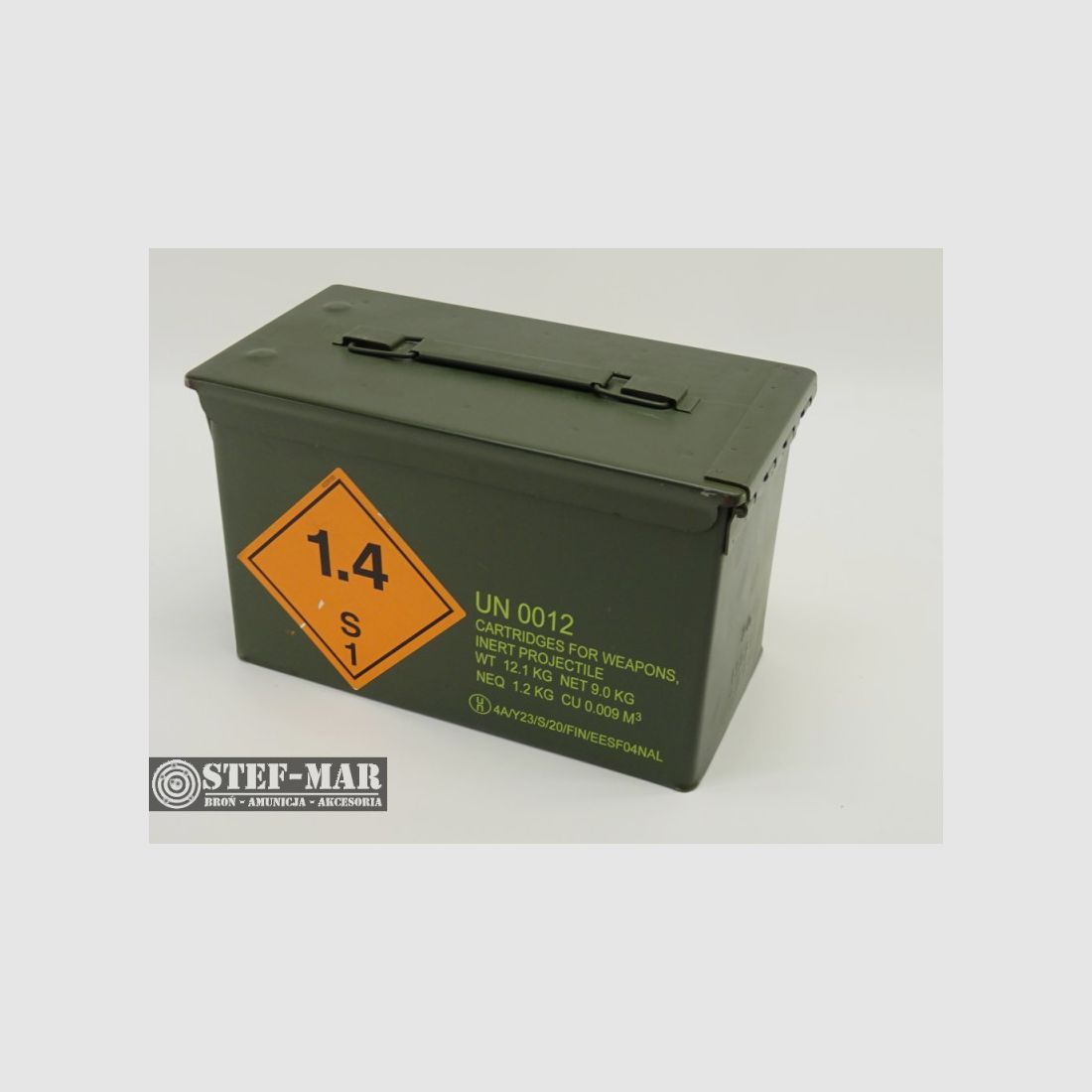 Caja metálica hermética para munición [X2274], imagen 2 de 7