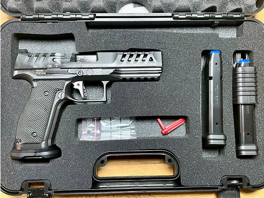 Walther Pistole PDP Stahlrahmen Vollgröße Match 9mm Optik bereit