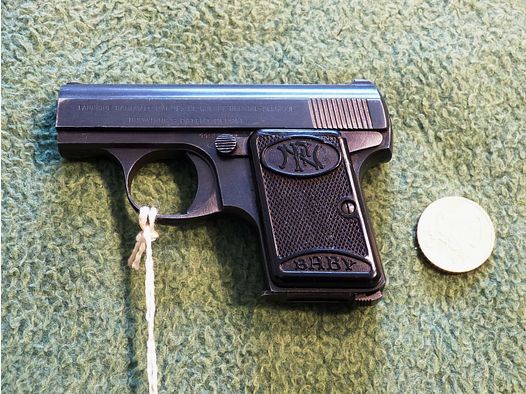 FN Westentaschen Selbstladepistole Mod. BABY Kal. 6,35 mm Browning